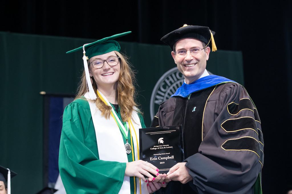 Read more about the article Erin Campbell Awarded Top Awards in the College
